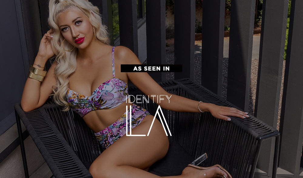 As seen in IDENTIFY LA - An uplifting swimwear experience giving the perfect vacay vibes